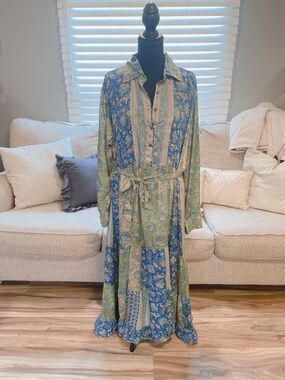 liv foster reese beaded floral-embroidered maxi dress Liv Foster White Beaded Floral Lace Reese Maxi Dress Sz. 2 NWT